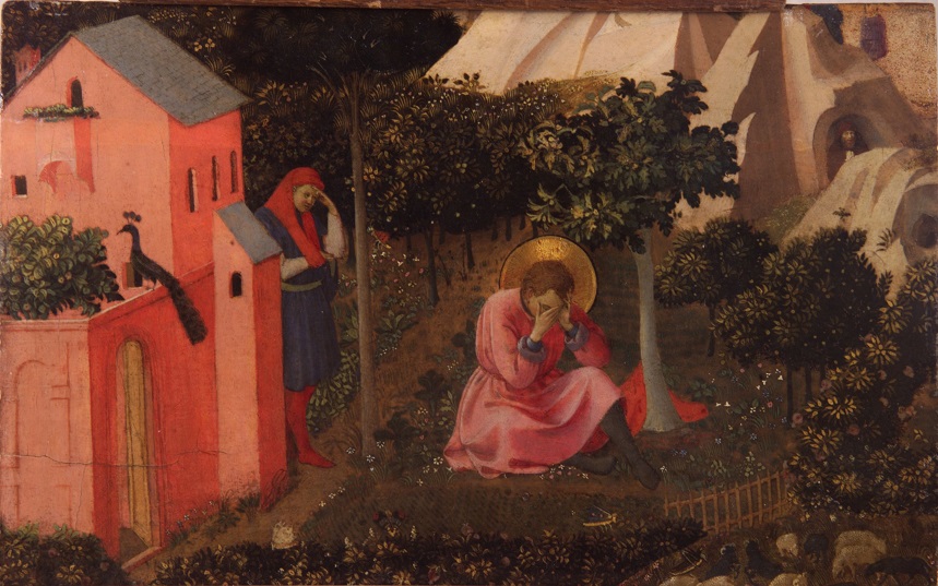 Conversion of Augustine, by Fra Angelico