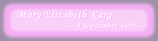 ~~~Patricia's Mary~~~