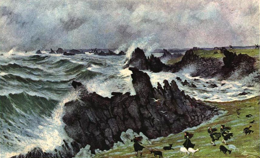 repr�sentation de mouton d'ouessant