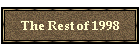 The Rest of 1998