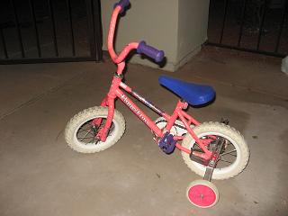 t) Baby Bicycle&nbsp;&nbsp; $15