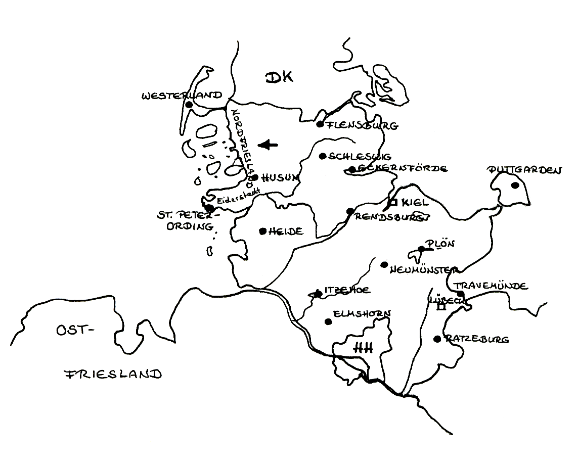 Nordfriesland an der Westk�ste Schleswig-Holsteins