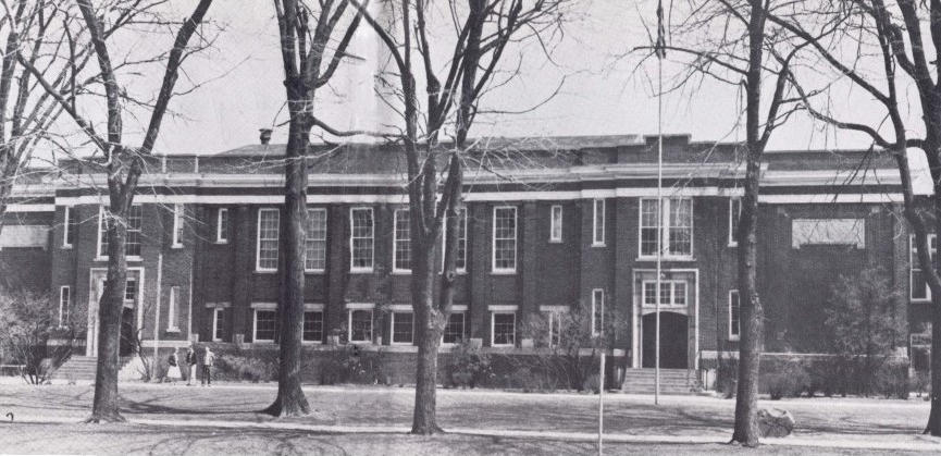 View of School in 1956
