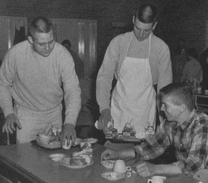 Dick Williams & Tom Smith wait on Larry Stinson