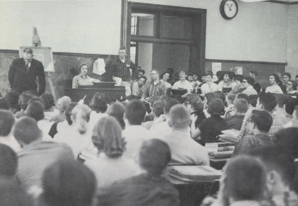 We all spent many hours in the old Study Hall