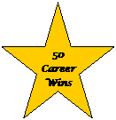 5-Point Star: 50 Career Wins