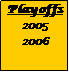 Text Box: Playoffs
2005
2006
