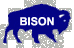 Logo of the UB Library, a Bison