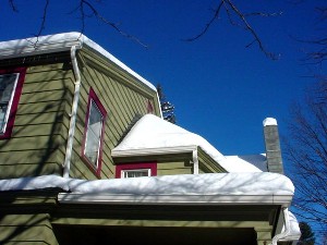 43 Liberty Street, Montpelier, Vermont (from back yard)