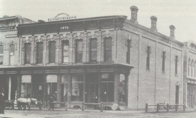 New building, built after the disastrous fire of 1875