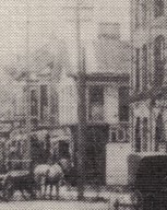 The first Foster Hardware, was a wooden building, that burnt down in 1905
