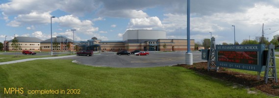 In 2002 this new MPHS
replaced the school built in 1957.