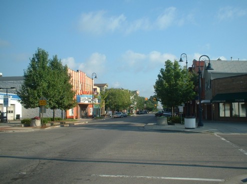 From Illinois St. looking north-taken Aug 18, 2003