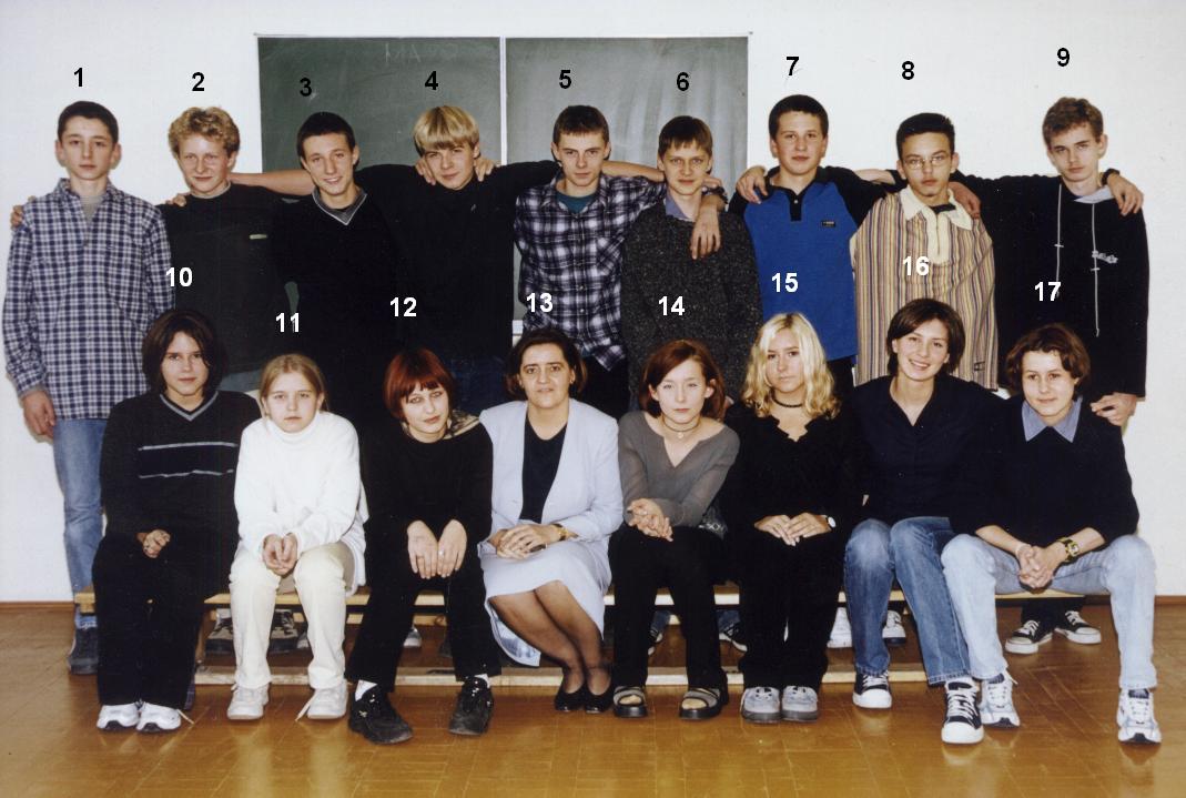 That's my class a year ago!
