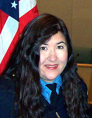 Records Officer Kimi Miller, October 24, 2001