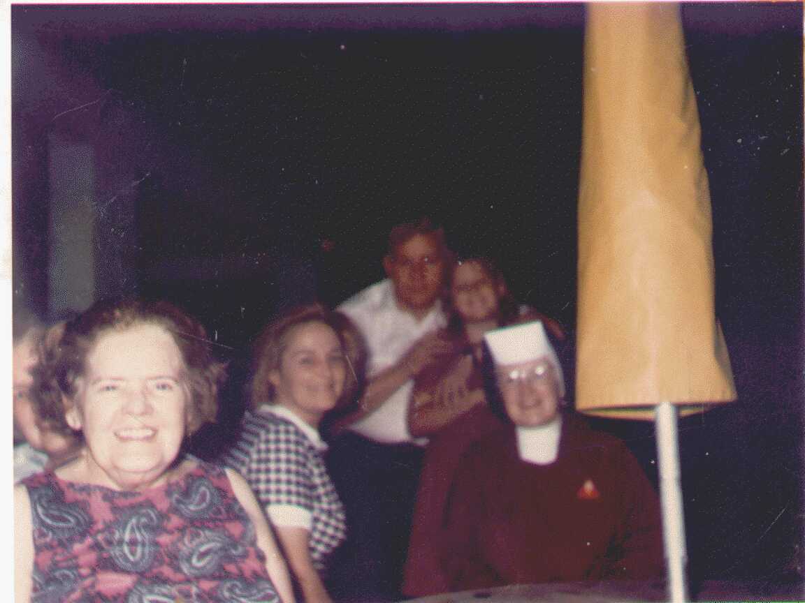 With Aunt's Margrete and Marie.