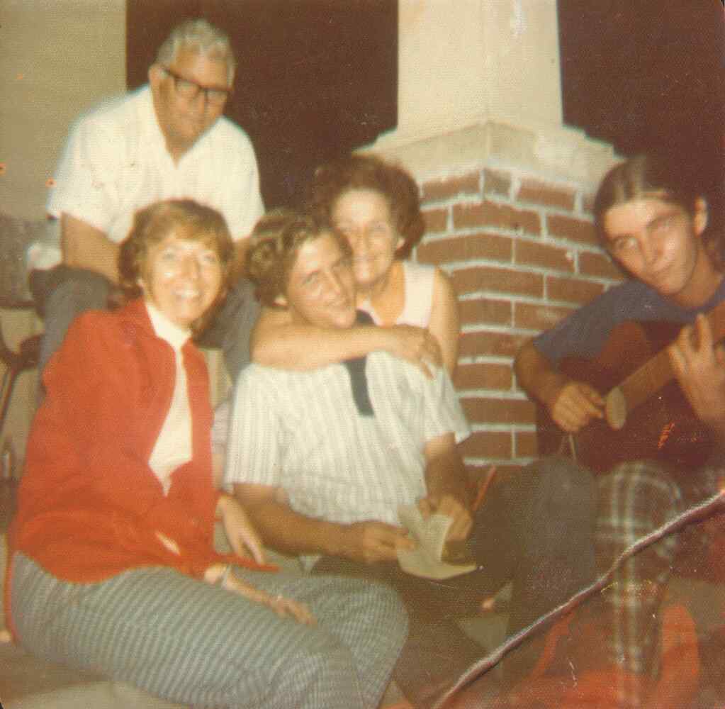 Mom and Dad with Mary Ellen, George and Paul.