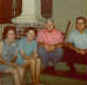 With Mom, Joice and Larry.