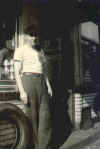 Dad at the Gas Station.