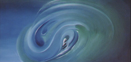The Ocean, Oil on canvas 