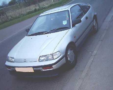 My Girlfriends Honda CRX....
