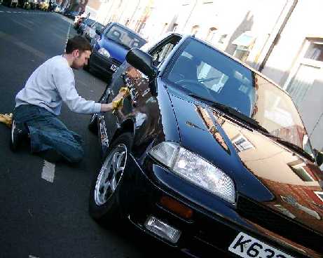 my mate chaz's Swift GTi getting a good 'Glymin!