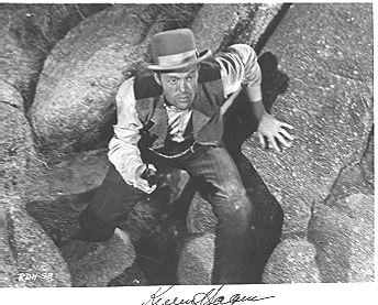 Kevin Hagen as Jake Fry in the movie: Rider on a Dead Horse