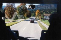 anyone who slept missed out on scenery big time. (en route to innsbruck)
