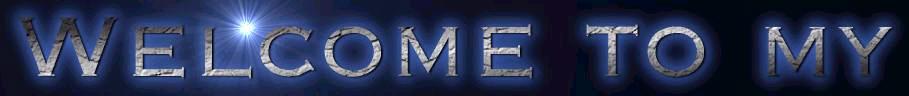 Welcome to my