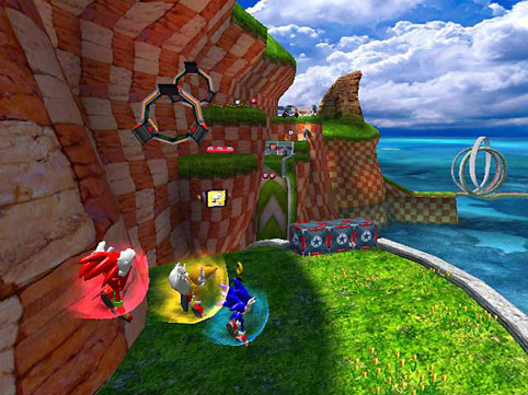 Team Sonic Jumping