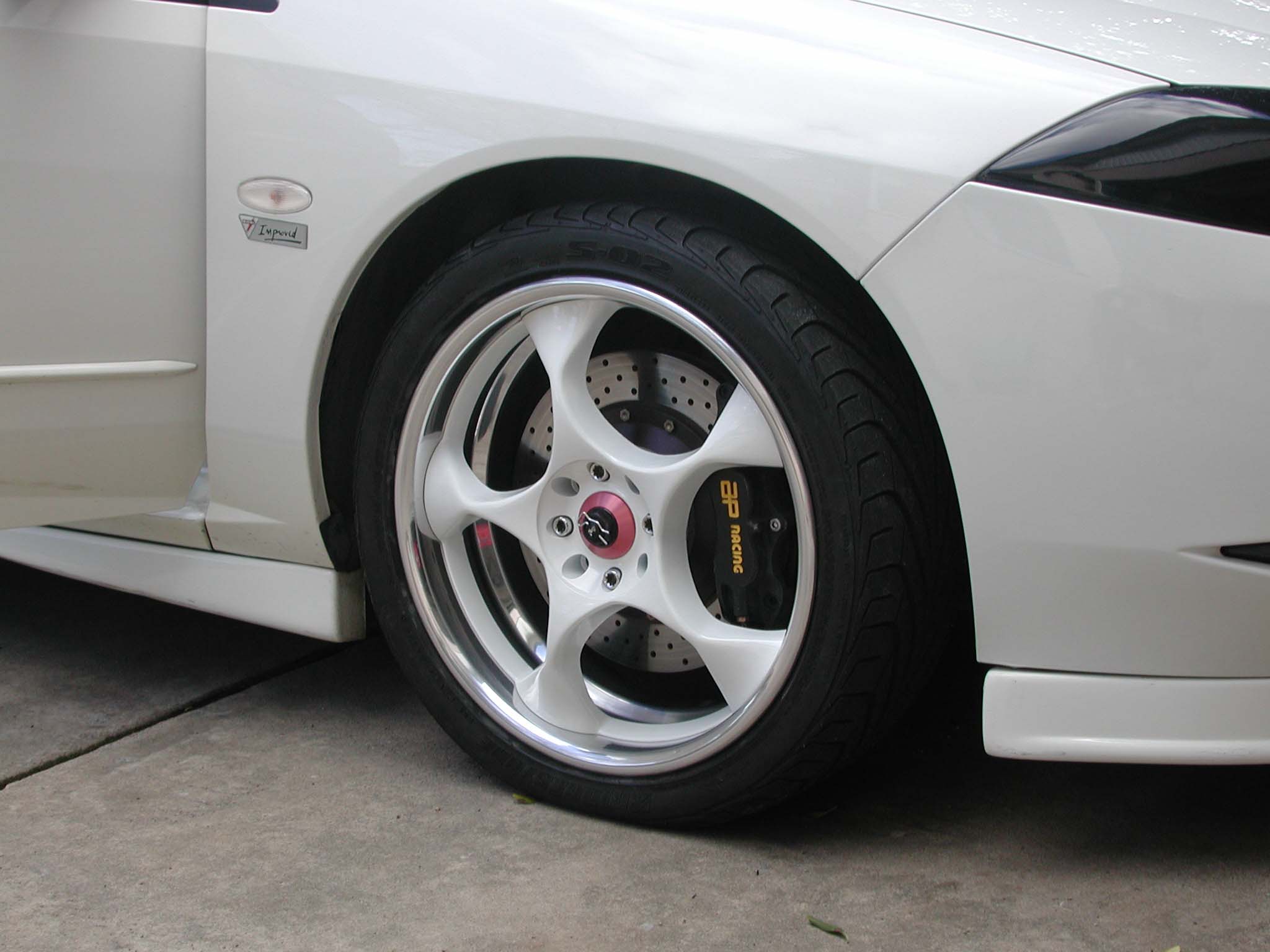 Show wheel configuration