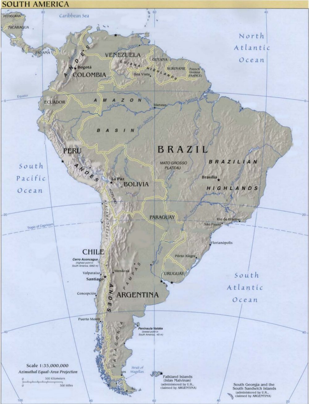 South America