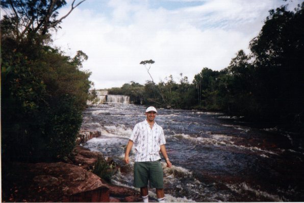 Dennis at some falls
