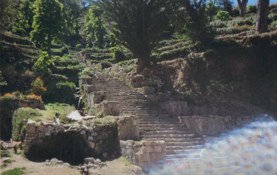 Inca stairs