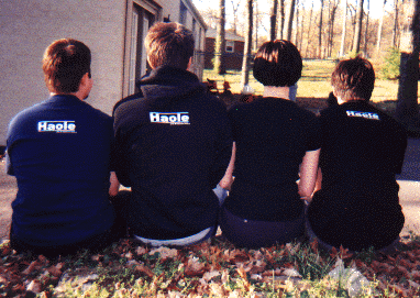 backs of shirts