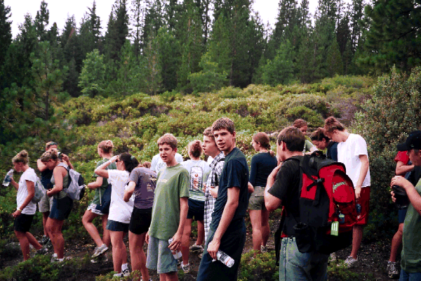 Intrepid explorers out for adventure