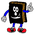 Clip Art - A Cartoon Book Person