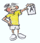Clip Art - Child With An A+