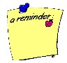 Clip Art - Piece of paper that says, 