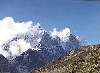 Peaks of Bhagirathi Group