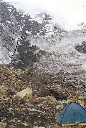 Route opening from Camp 1 to Camp 2