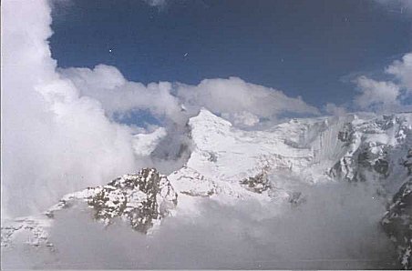 Meru from the summit
