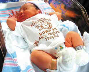 In Alice, a lot of the folks are just born Coyote Football Fans.&nbsp; Courtesy of the Alice Echo News