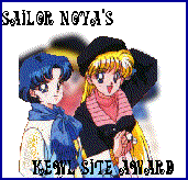 Sailor Nova's Kewl Site Award