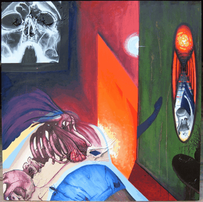 Oil, 2004, 4'x4'.