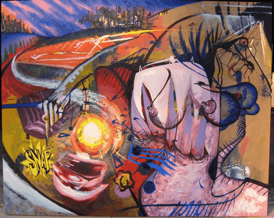 Oil, 2004, 5'x4'.