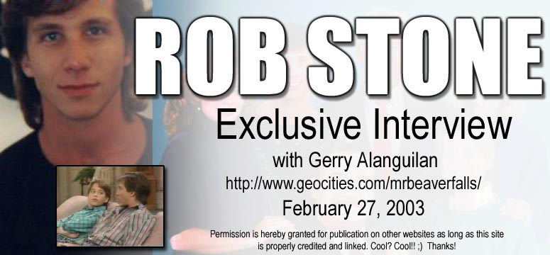 ROB STONE Interview!