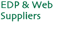 EDP and Web Suppliers