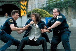 Ledger and some rent-a-cops