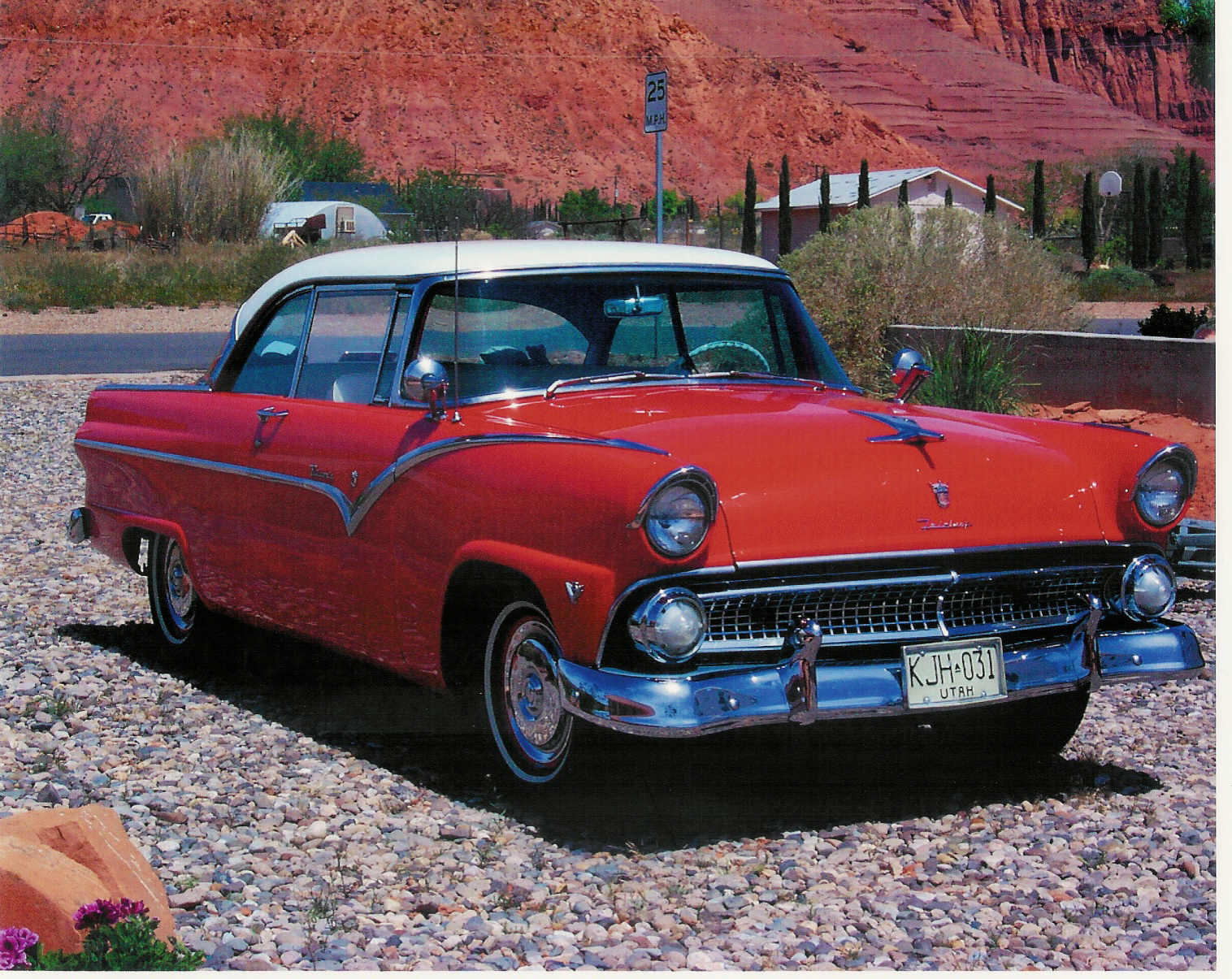 1955 Ford Victoria (Vickie)&nbsp; / Click to return to home page